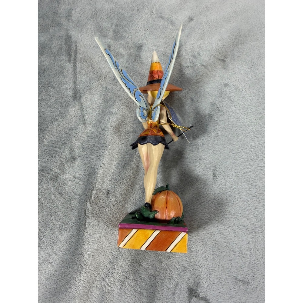 Jim Shore Tinkerbell Sweet Spell Halloween Figurine 4057949 Retired Disney - Picture 8 of 9